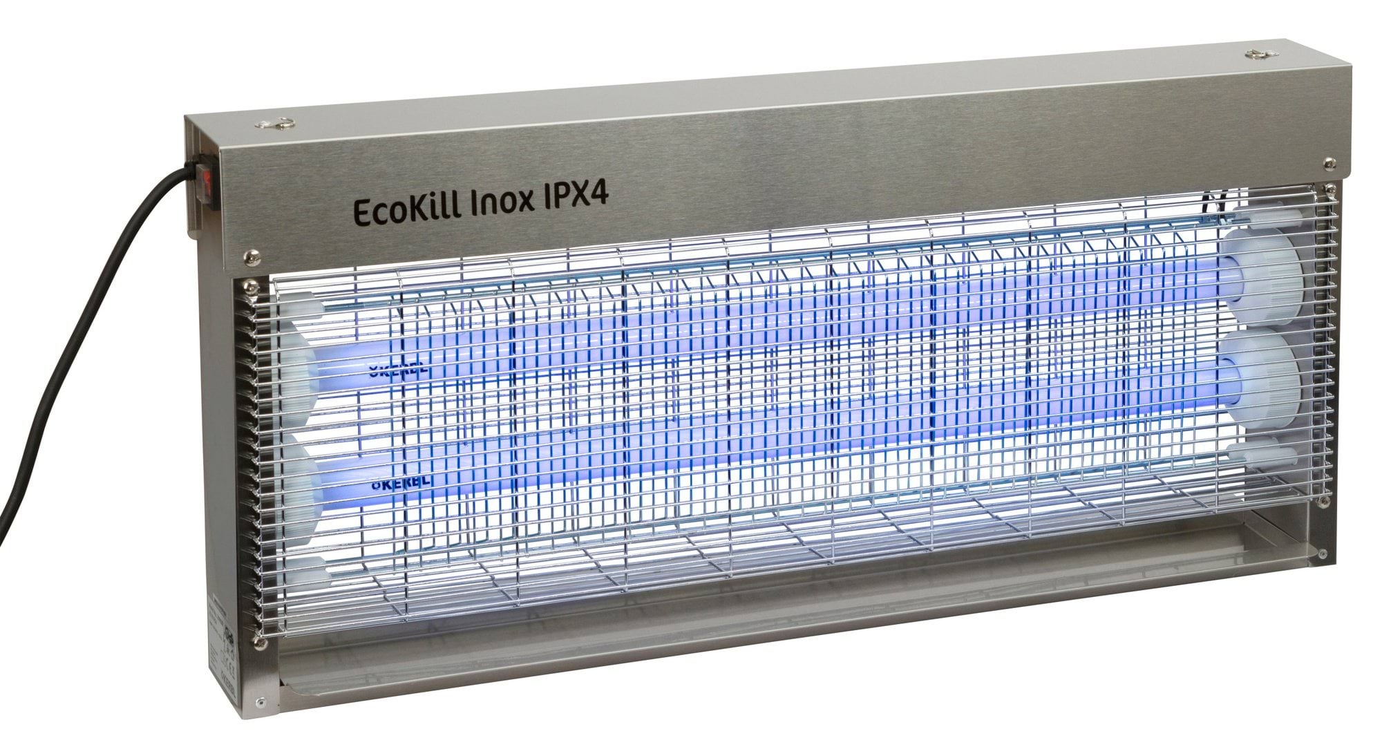 Инсектицидная лампа EcoKill Inox IPX4, 2 X 18 W, Cit