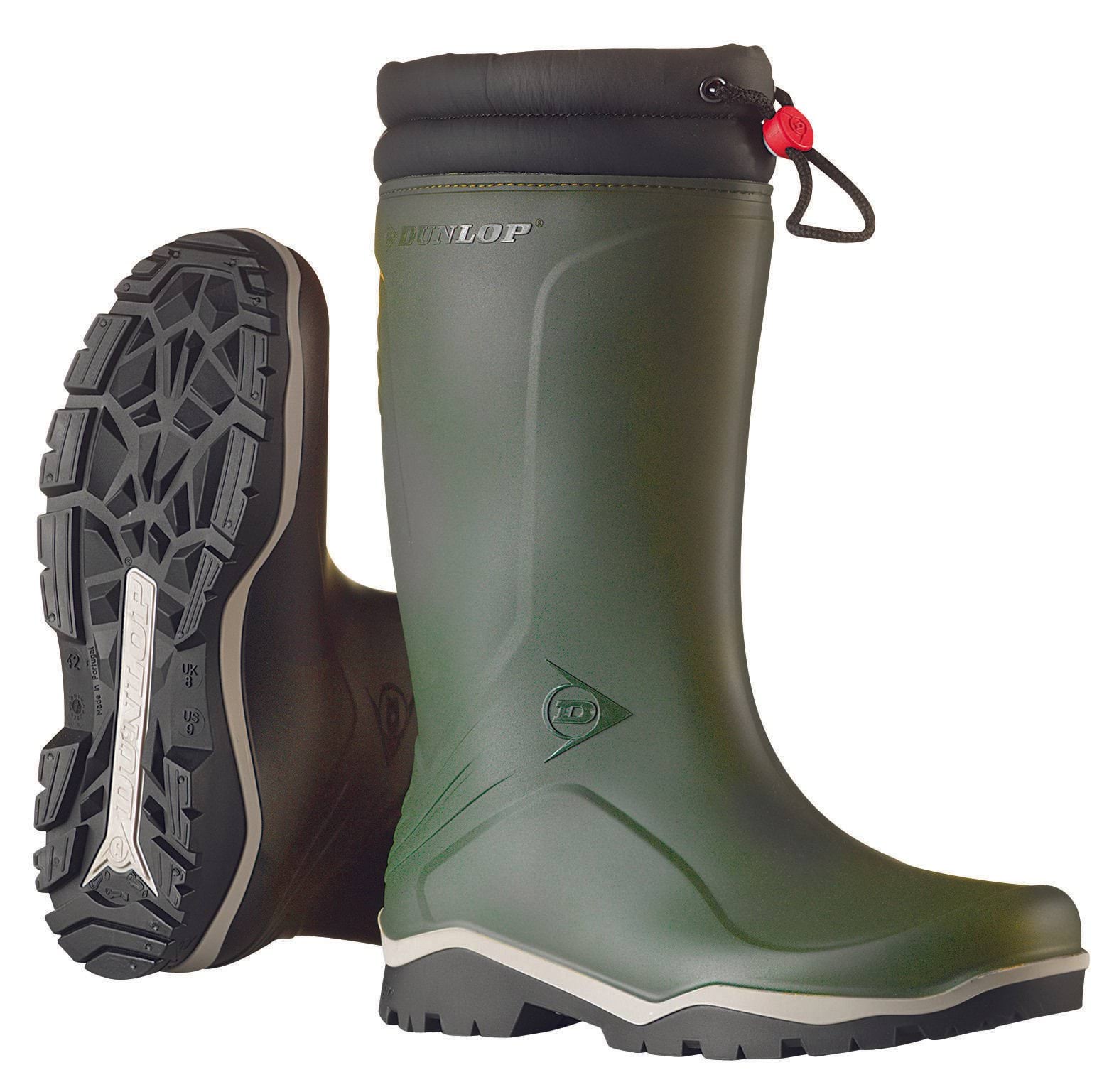 Чоботи зимові Blizzard, оливкові, розмір 42, Dunlop
