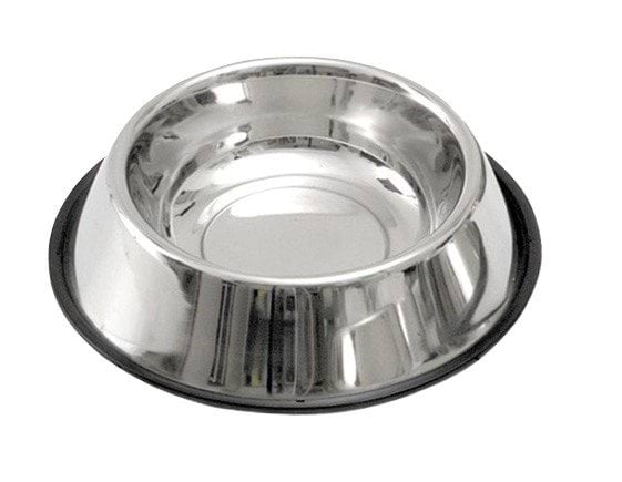 Stainless steel bowl, non-slip bottom, 2800 ml, Kerbl