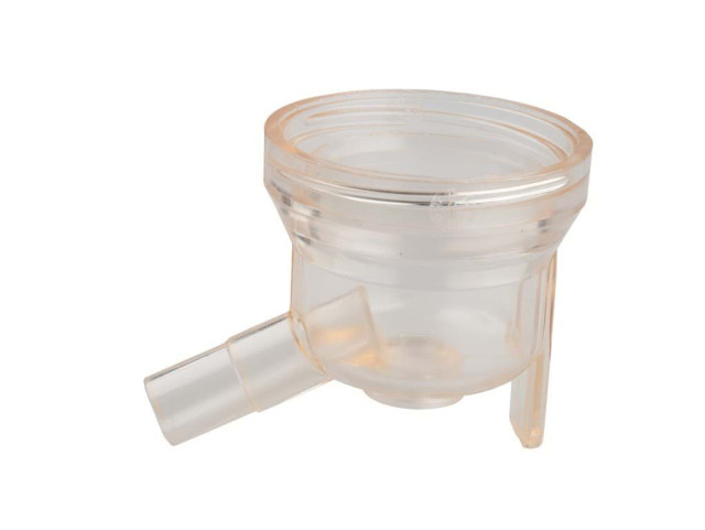 Plastic lower piece 120cc transparent