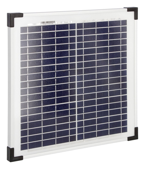 solar panel 15W incl. holder for units with solar socket