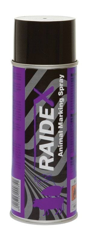 Marking spray RAIDEX 400 ml purple
