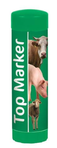 Маркер для маркировки животных TopMarker, 60 г, зеленый, Kerbl