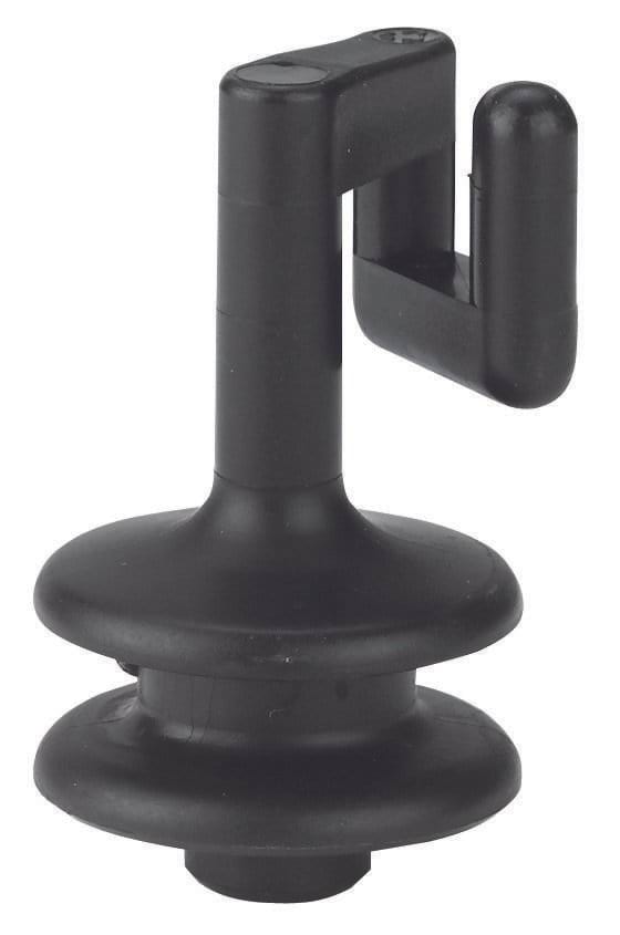 Spare top insulator for oval steel post