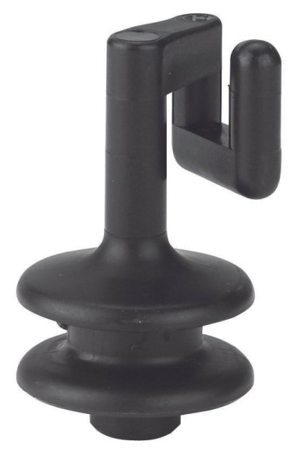 Spare top insulator for oval steel post