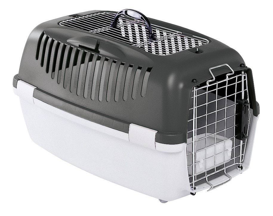 Pet carrier Gulliver 3 Top Free, 61 x 40 x 38 cm, gray, 12 kg, Kerbl