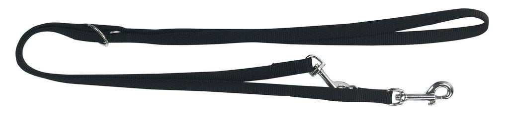 Dog leash Miami, 200 cm x 15 mm, black, Kerbl