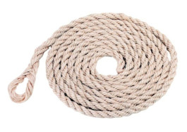 Sisal Rope Loops Rope 100 % sisal, 320 cm, Ø 12 mm, with small loop