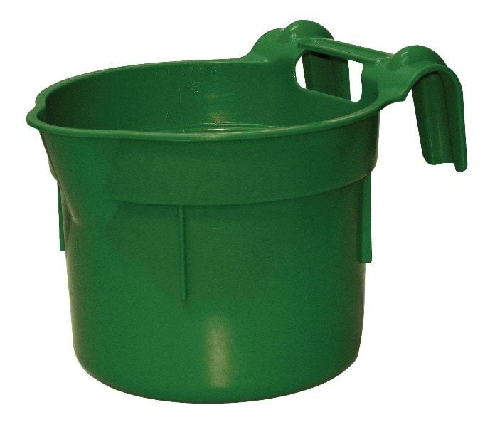 Годівниця підвісна HangOn, кругла, оливкова, 8 л, Kerbl