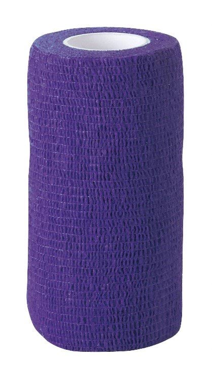 Cohesive bandage EquiLastic 10cm x 4,5m, violet