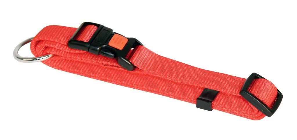 Dog collar Miami, 40 - 55 cm x 20 mm, red, Kerbl
