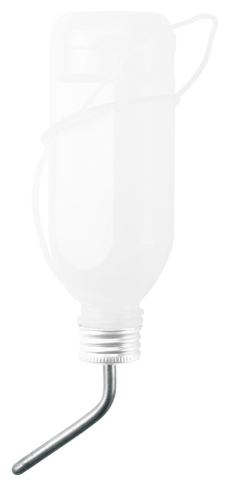 Spare aluminimum pipe, curved, for water bottle 74120/74125