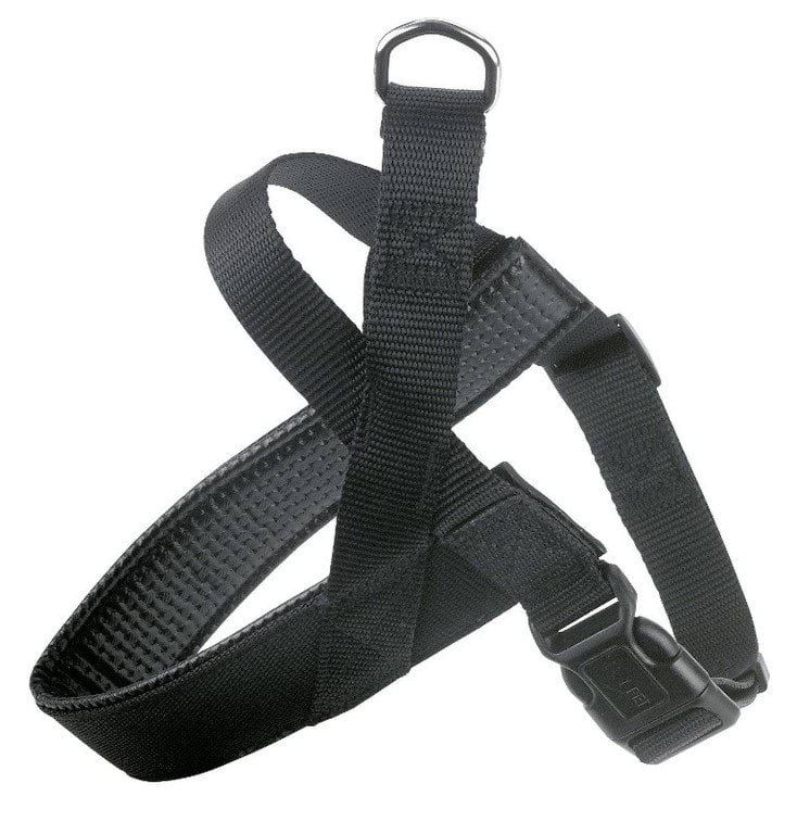 Dog harness Miami Plus, 70 - 90 cm, black, Kerbl