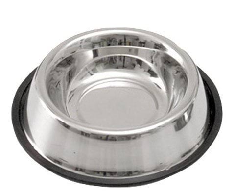 Stainless steel bowl, non-slip bottom, 700 ml, Kerbl