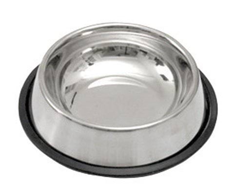 Stainless steel bowl, non-slip bottom, 200 ml, Kerbl