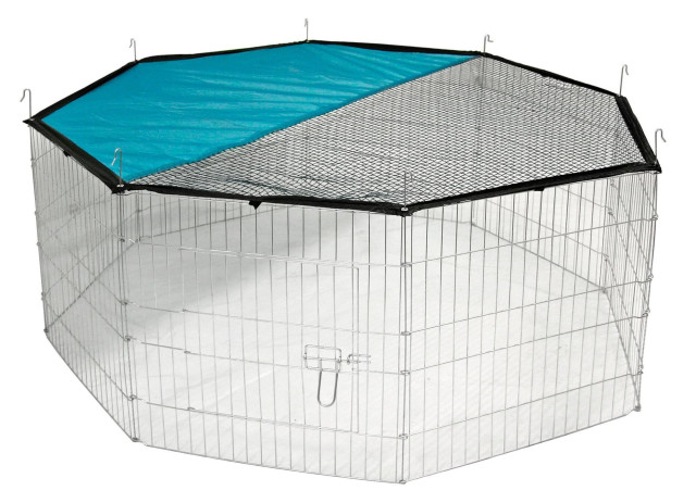 Enclosure for rabbits, 8-corners, 57 x 56 cm, Kerbl