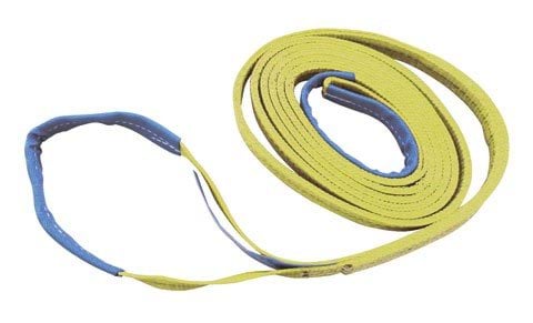 Lifting belt double-layer, 6 m/90 mm, 6000 kg, yellow