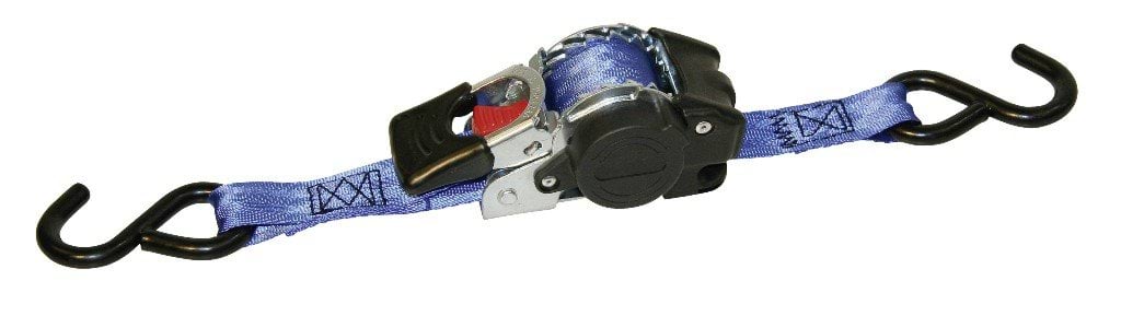 Autom. lashing strap, reeling function, 3 m/25 mm, 600 kg