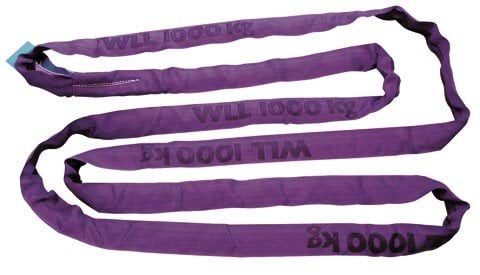 Round loop double covered, circ. 3 m, 2000 kg, violet