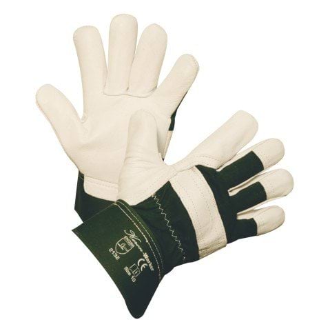 Full cowhide glove Worker, cotton lined, size 12