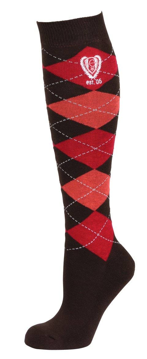 Гольфи для верхової їзди Brescia, оранжевий/коричневий, розмір 40-42, Covalliero