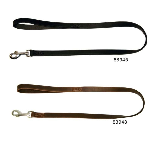 Vegas leather dog leash, 100 cm x 20 mm, Kerbl