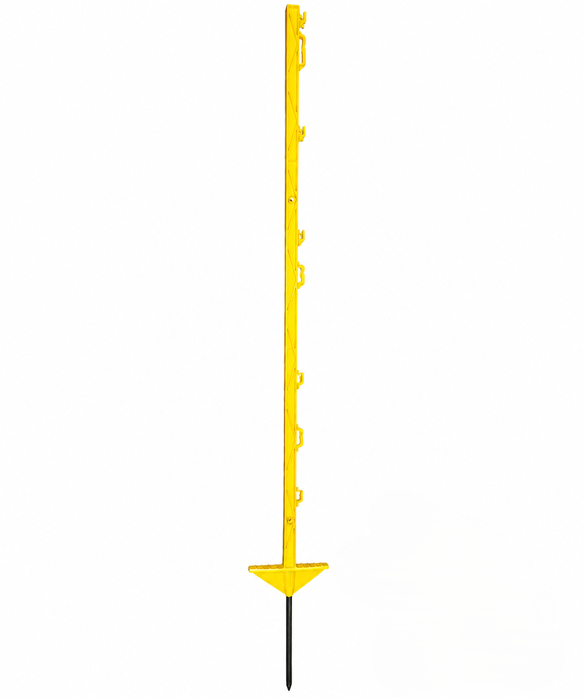 BASIC Polypropylene Fence Post, 105 cm, yellow, double step, Kerbl