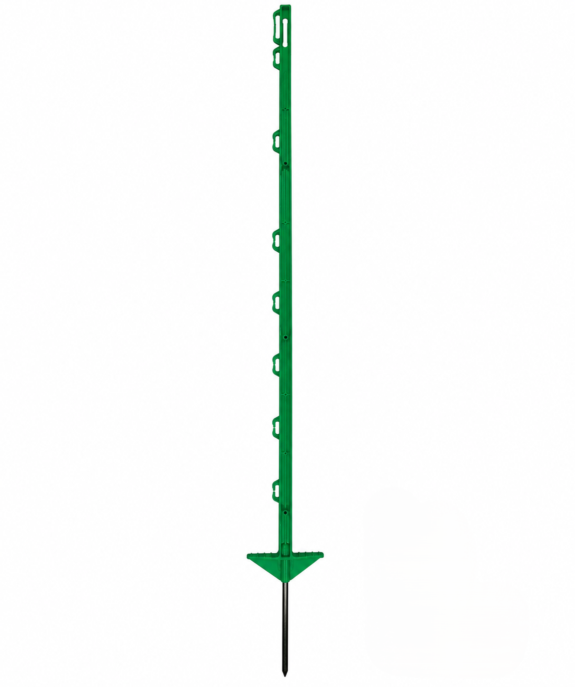 BASIC Polypropylene Fence Post, 105 cm, green, double step, Kerbl
