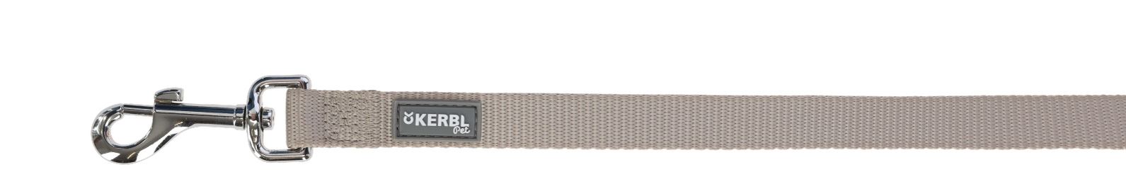 MIAMI leash, beige 20 mm, 100 cm