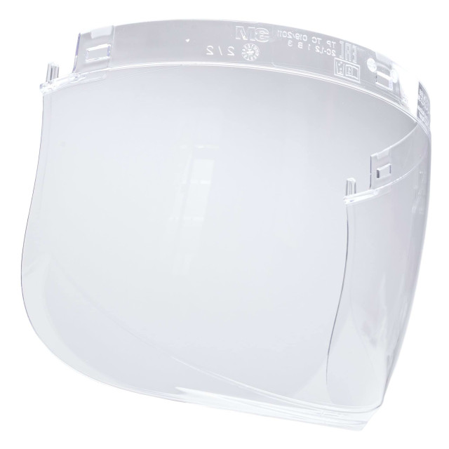Spare visor for 3M G500 safety helmet