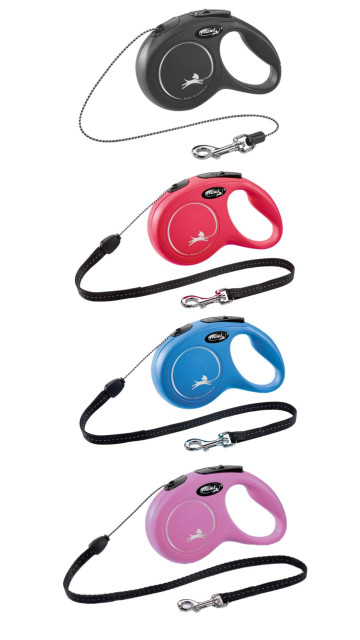Flexi New Classic dog leash, cord