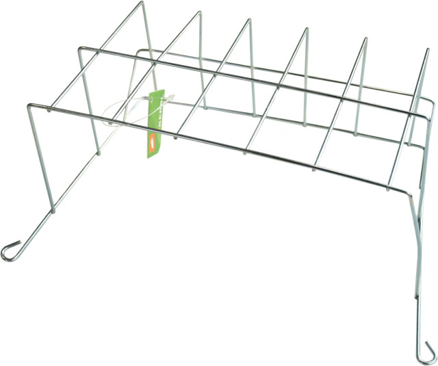 Rabbit manger, galvanized, 30 x 10 x 15 cm