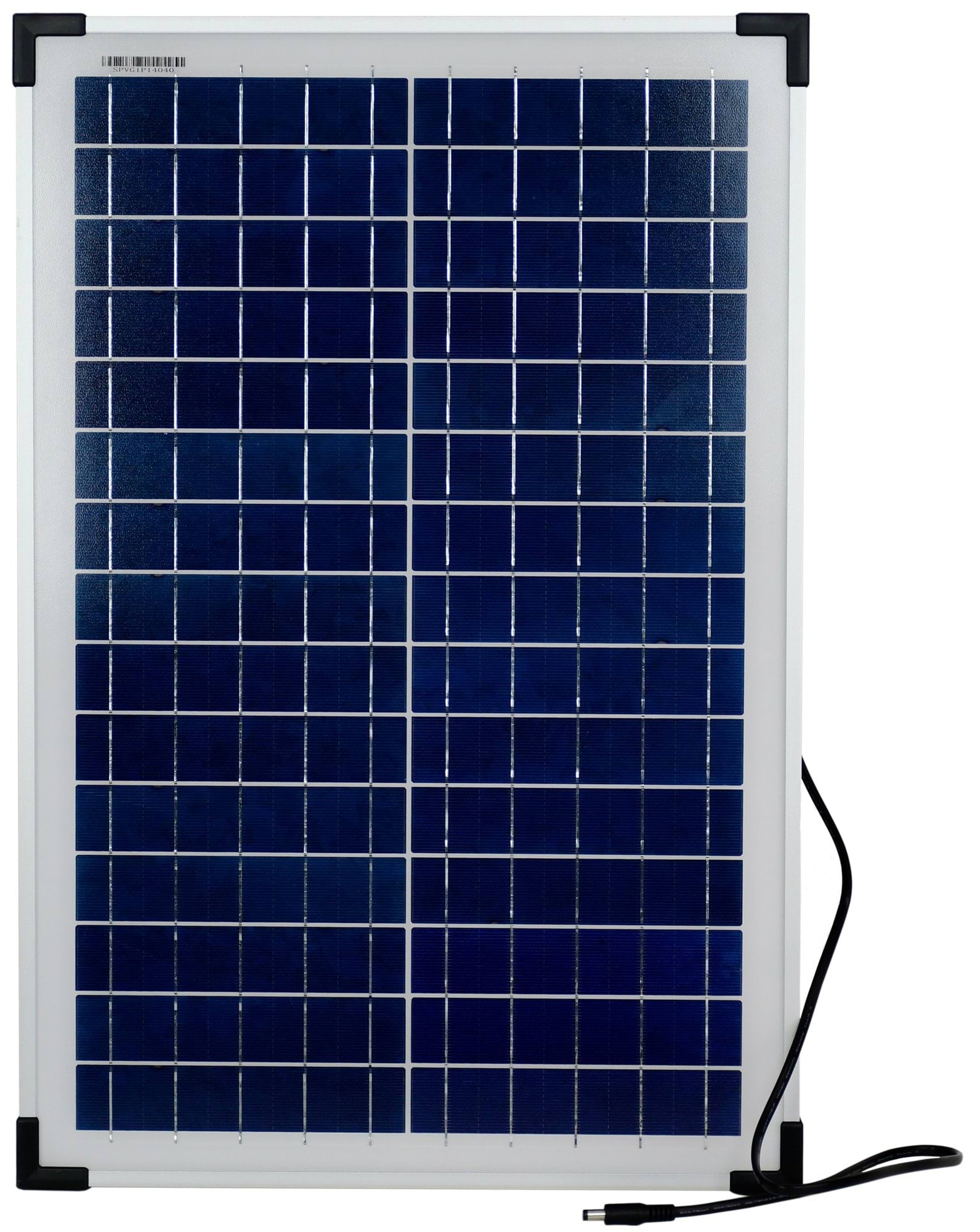 solar panel 25W incl. holder for units with solar socket